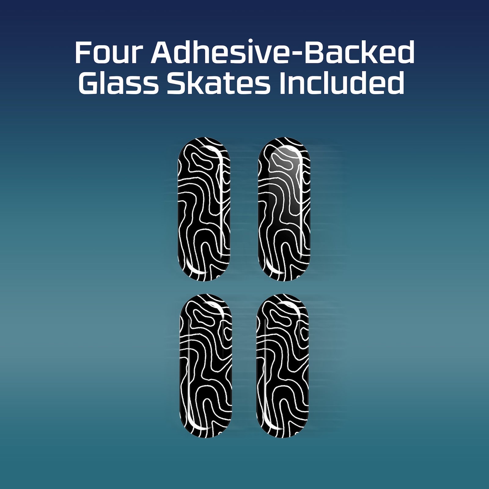 Patins en verre pour souris HyperX - 06