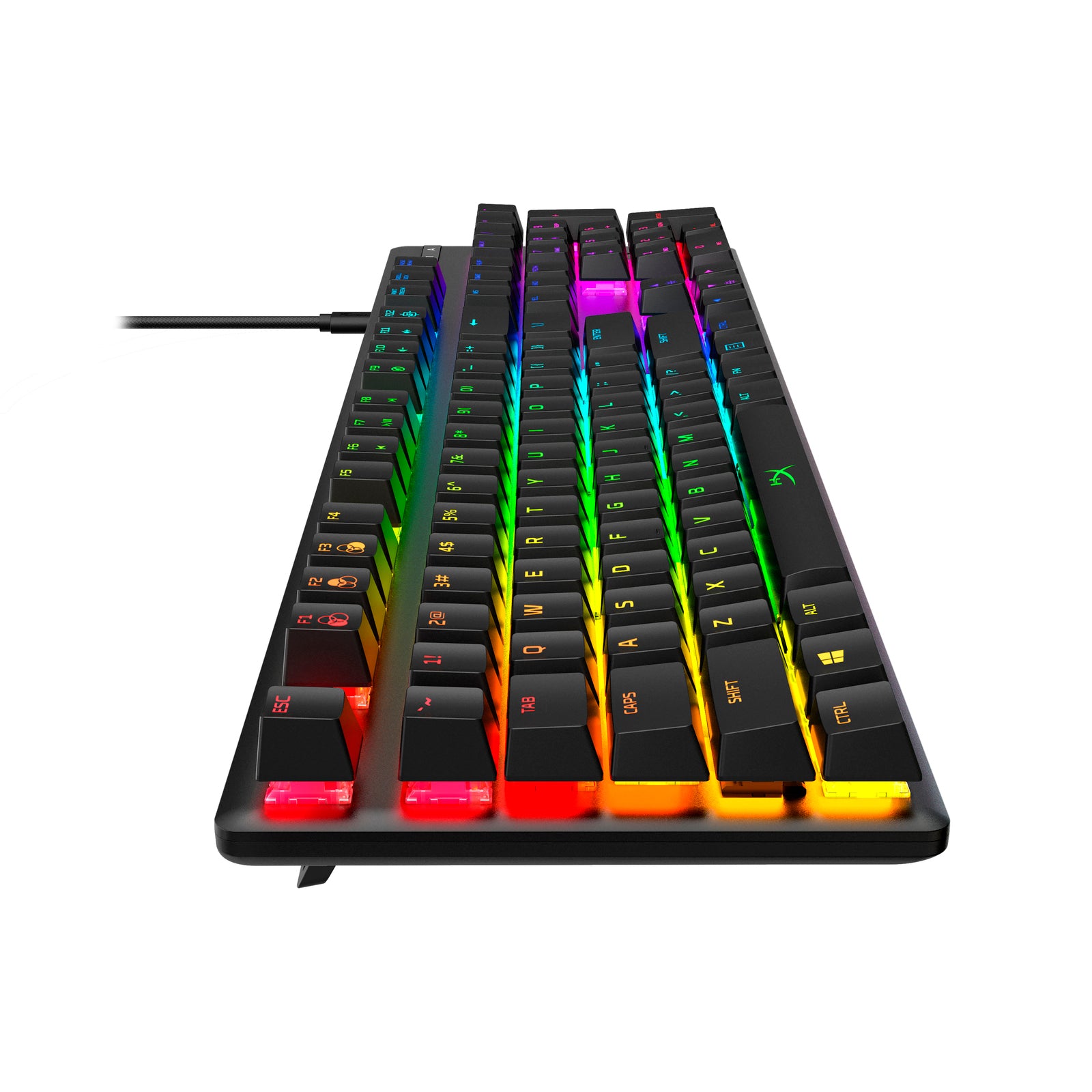 Origine en alliage HyperX - Clavier mécanique de jeu - Rouge HX (disposition FR) - 04