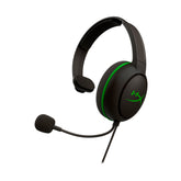 Casque-micro HyperX CloudX Chat (noir-vert) - Xbox - 01