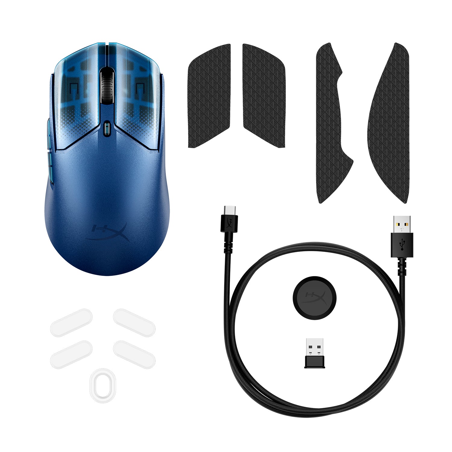 Souris sans fil gaming HyperX Pulsefire Haste 2 S Bleu marine - 16