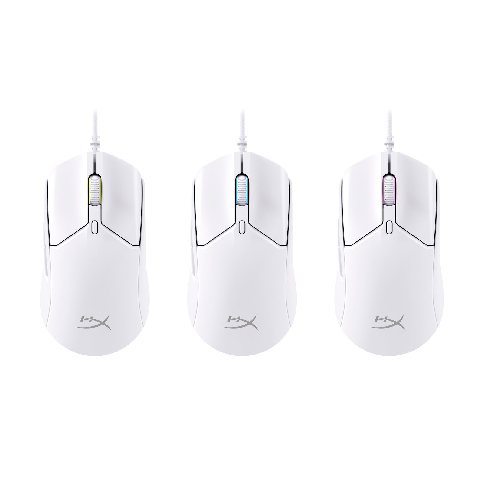 HyperX Pulsefire Haste 2 - Souris gaming (blanc) - 07