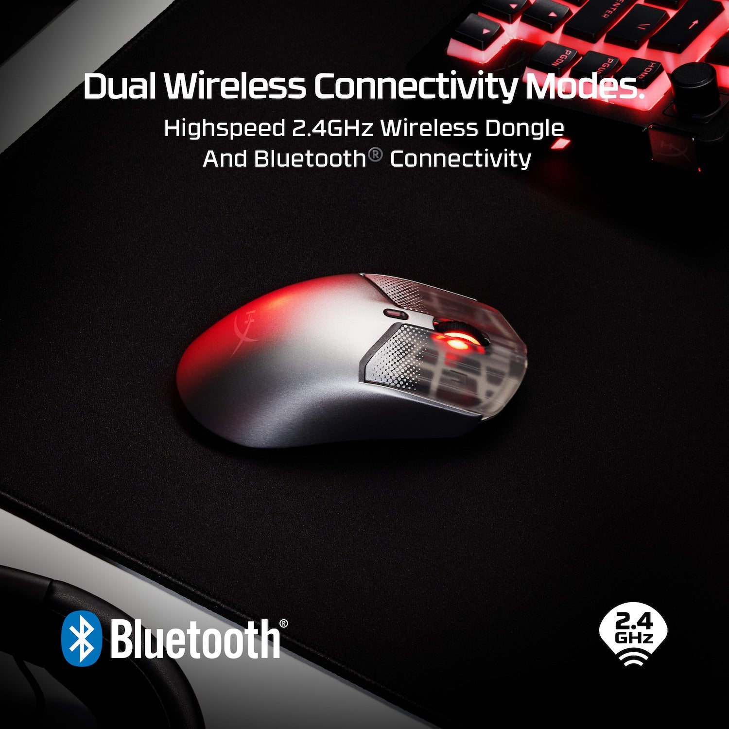 Souris sans fil gaming HyperX Pulsefire Haste 2 S Bleu marine - 05