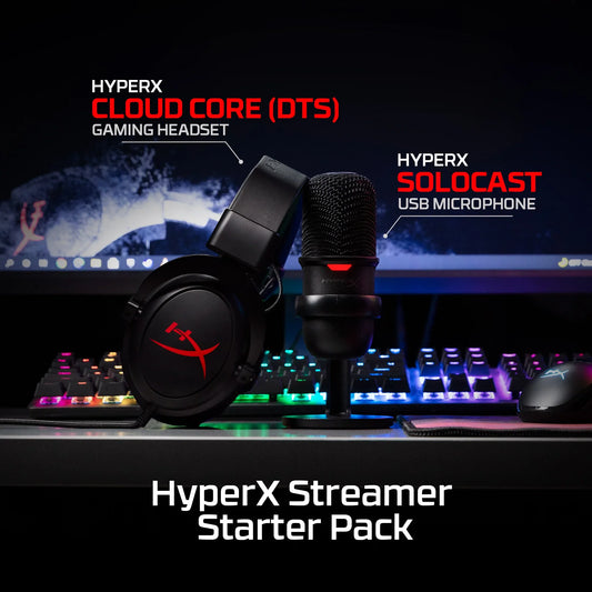 HyperX Launches Streamer Starter Pack for Aspiring Content Creators