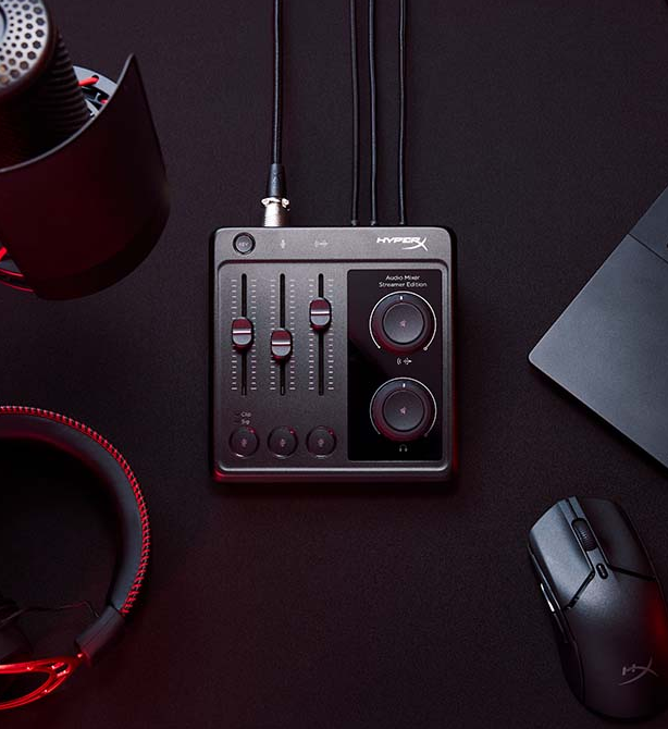 Hyperx Audio Controller Créateurs : Microphones et Accessoires, Webcam et Mixeur Audio – HyperX FR
