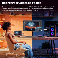 Écran gamer OLED UHD 240 Hz 31,5 pouces OMEN Transcend - OMEN Transcend 32