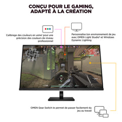 Écran gamer OLED UHD 240 Hz 31,5 pouces OMEN Transcend - OMEN Transcend 32
