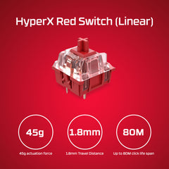 HyperX Alloy Origins 60 Rose – Clavier mécanique gaming