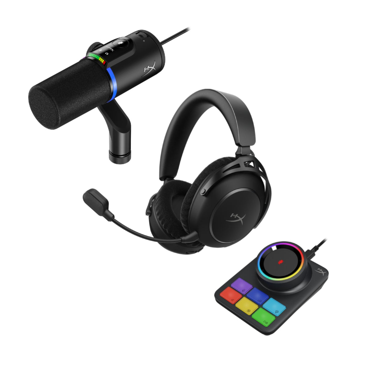 HyperX Offre Groupé - Cloud Alpha 2 Sans Fil + FlipCast Microphone