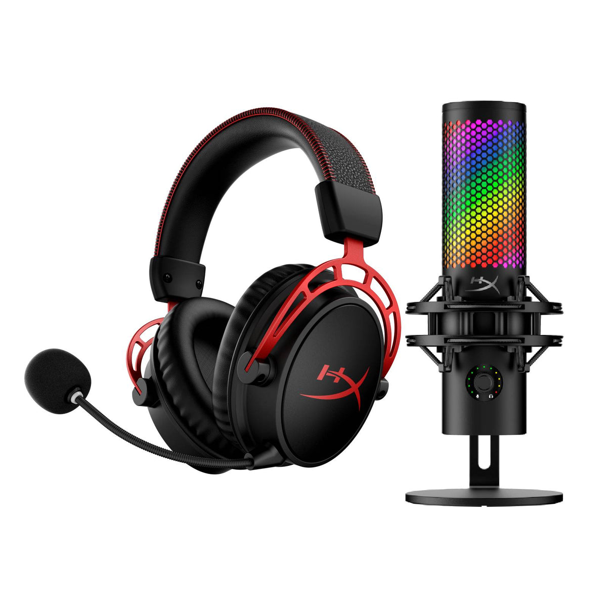 HyperX Offre Groupé - Cloud Alpha sans fil + QuadCast 2 S