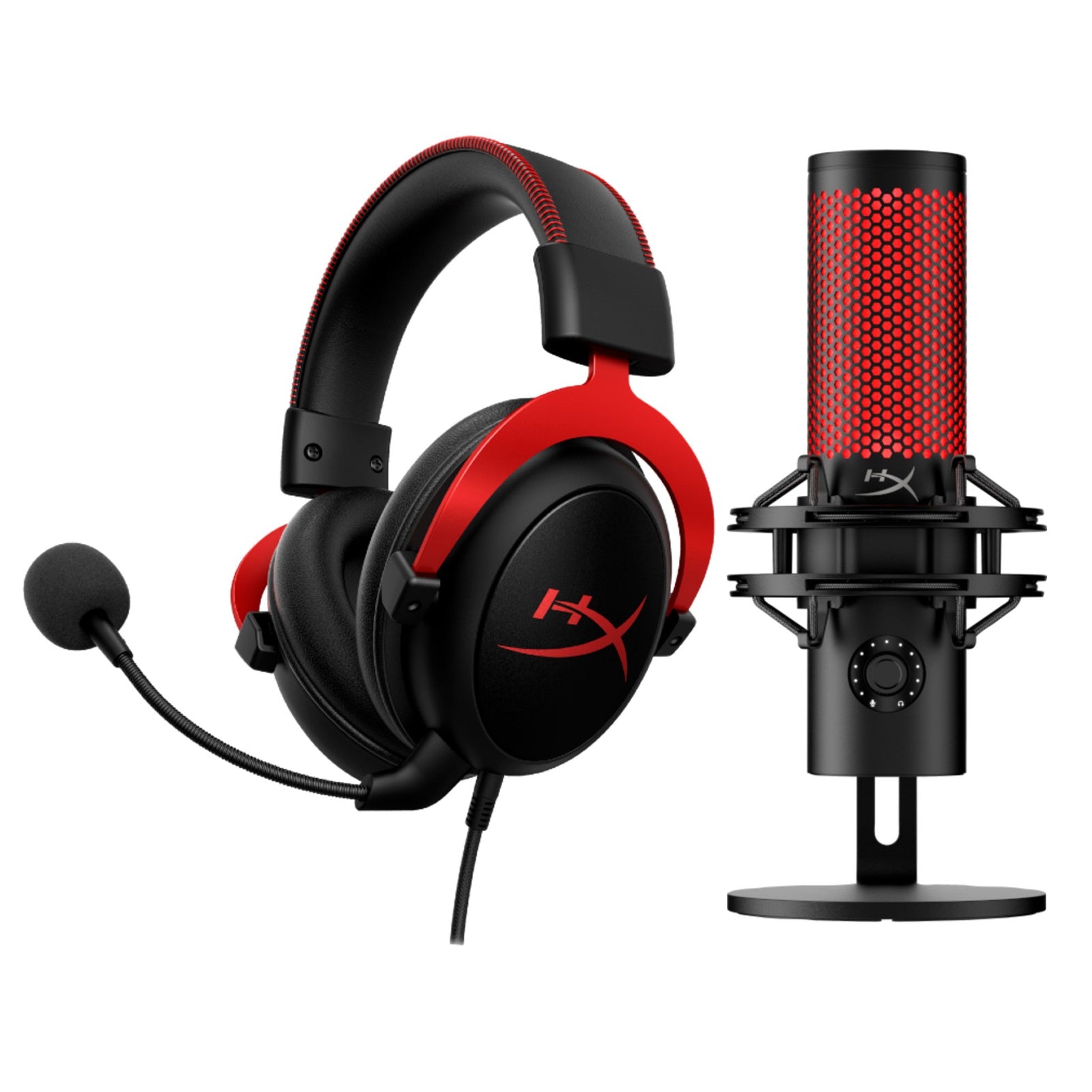 ヘッドホン HyperX Cloud II Red Gaming Headset HyperX Cloud II – Gaming Headset PC/PS4/PS5, Red : Kingston