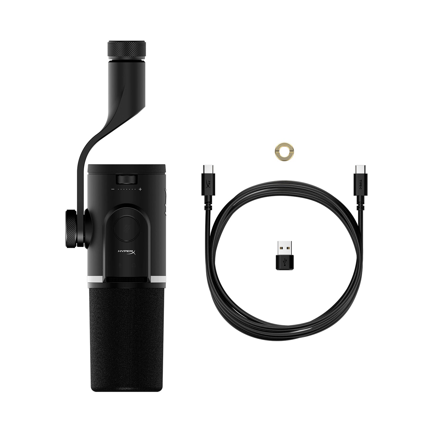 HyperX FlipCast – Microphone dynamique USB/XLR