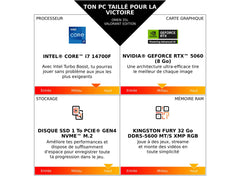 Tour Gaming OMEN 35L édition Valorant - NVIDIA GeForce RTX 5060
