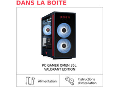 Tour Gaming OMEN 35L édition Valorant - NVIDIA GeForce RTX 5060
