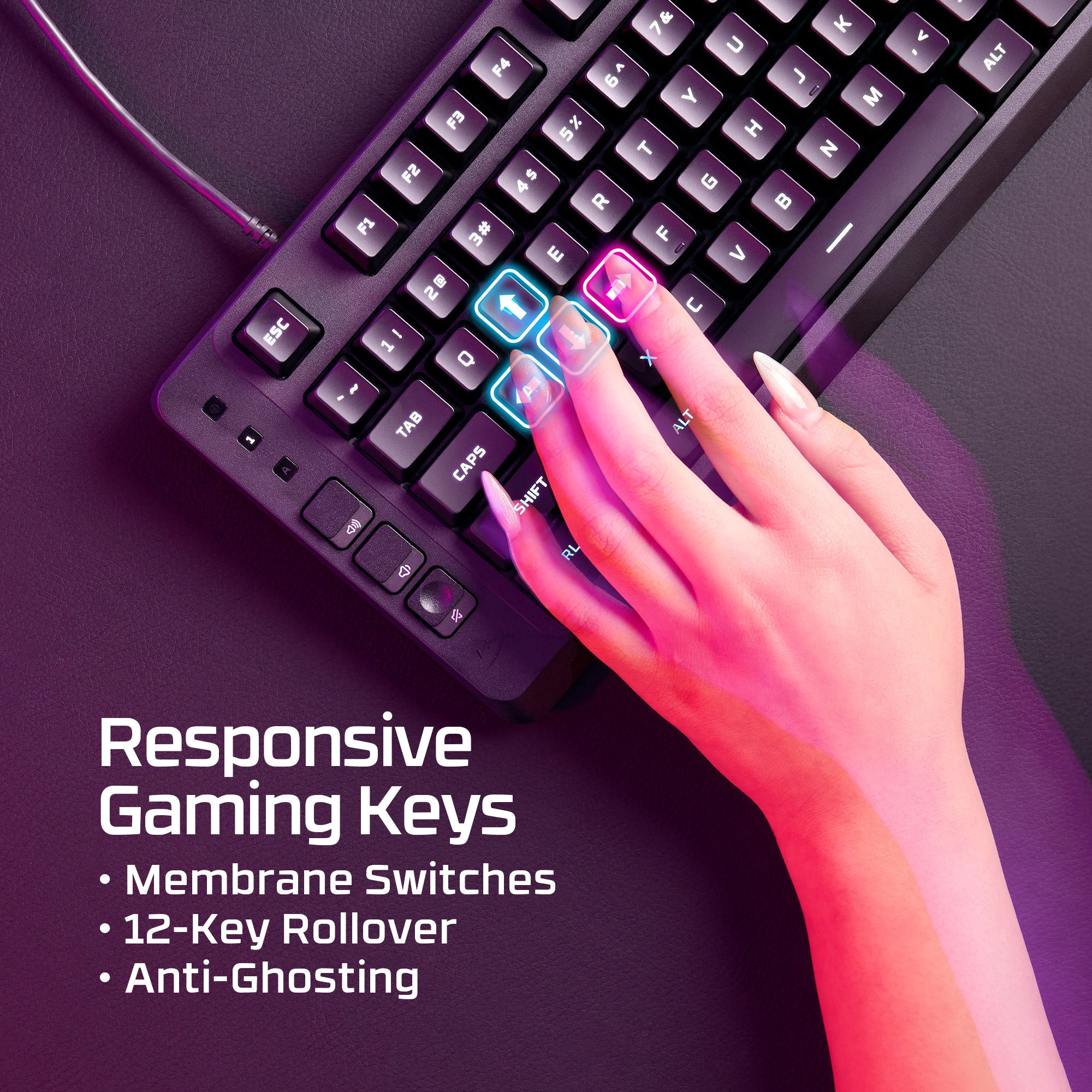 HyperX Eve 1800 – Clavier gamer - 04