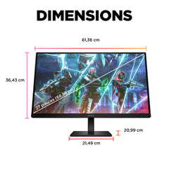 Écran gamer FHD 240 Hz OMEN 27 pouces - OMEN 27s - 07