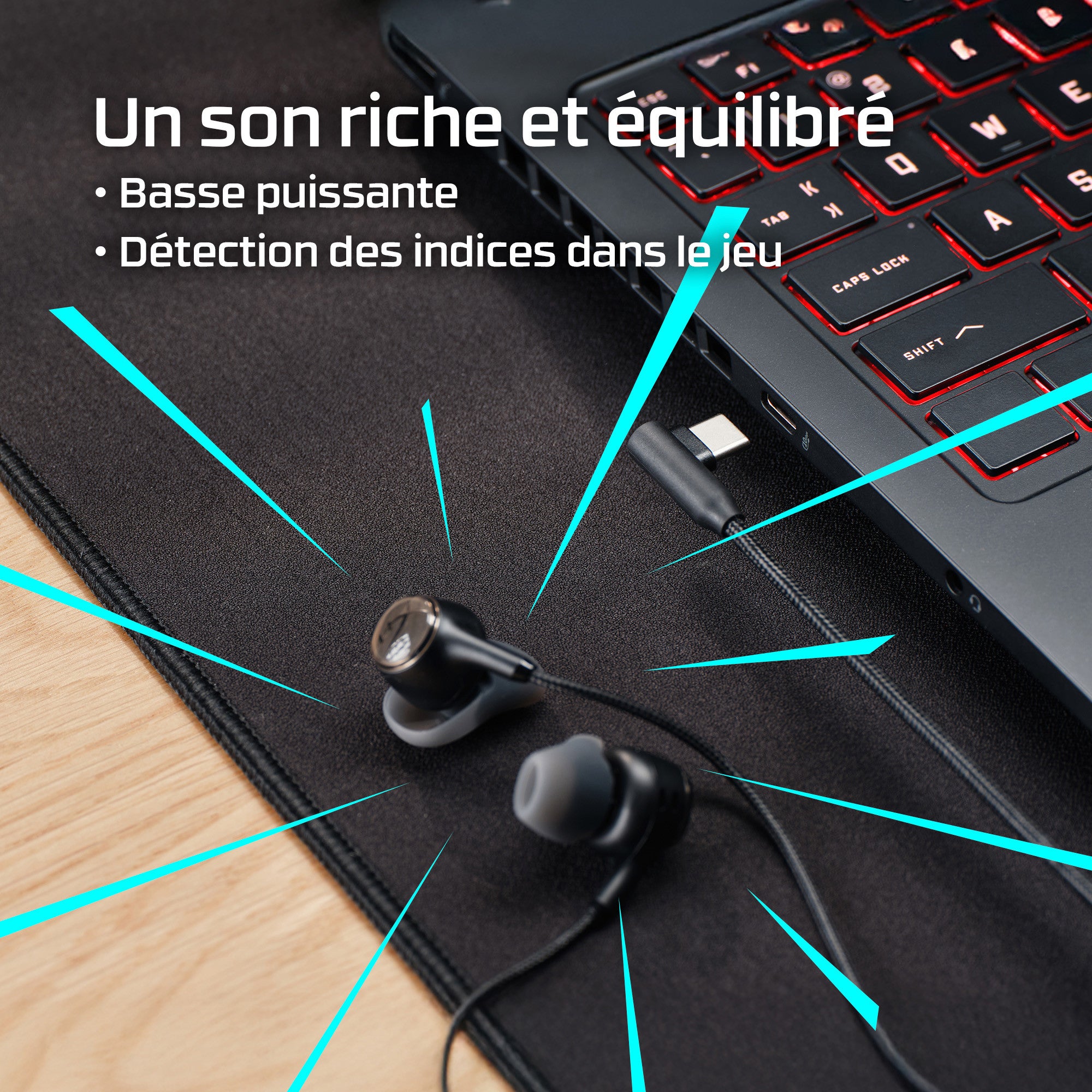 Écouteurs HyperX Cloud III S Noir - 03
