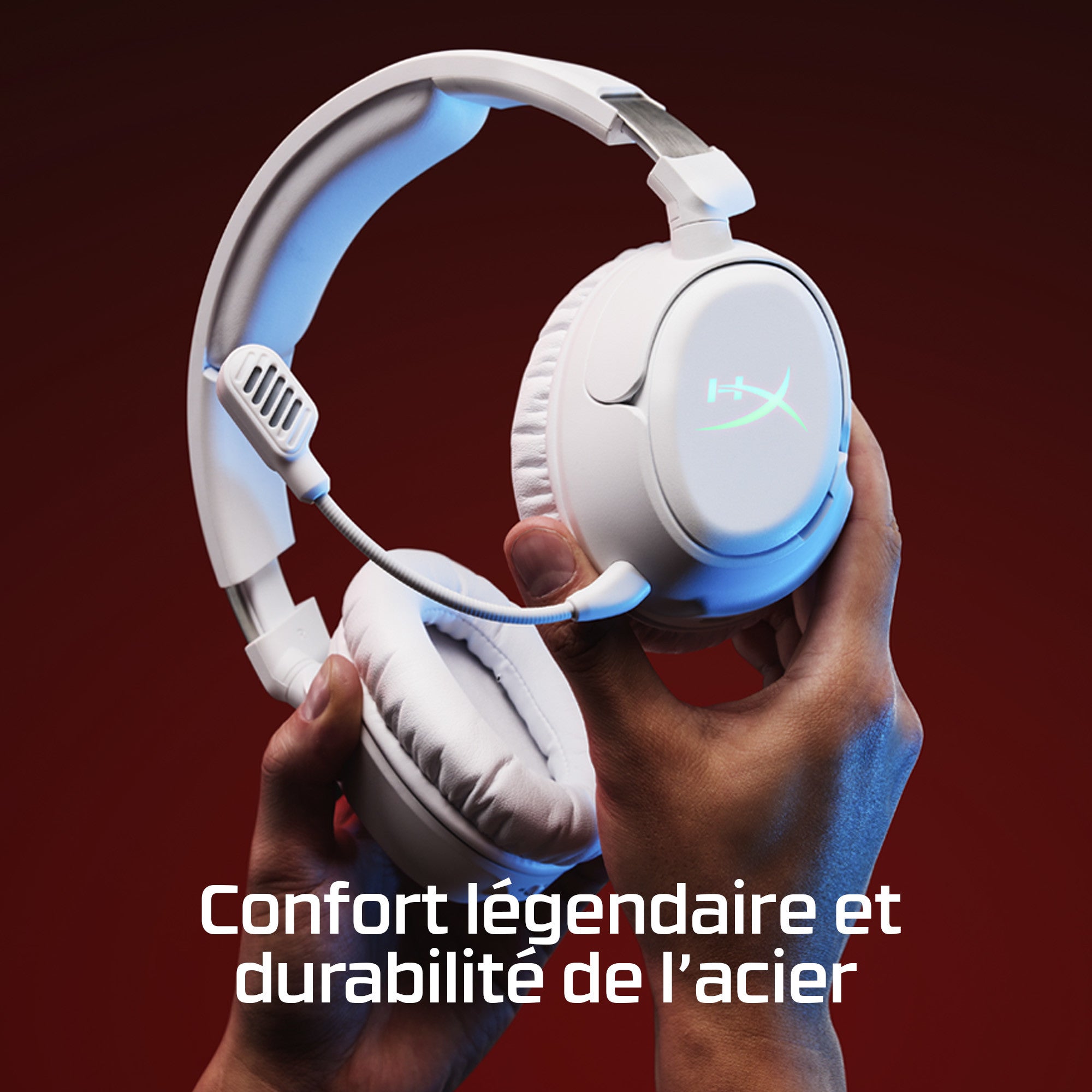 HyperX Cloud Flight 2 – Casque sans fil pour gaming (noir) - 05