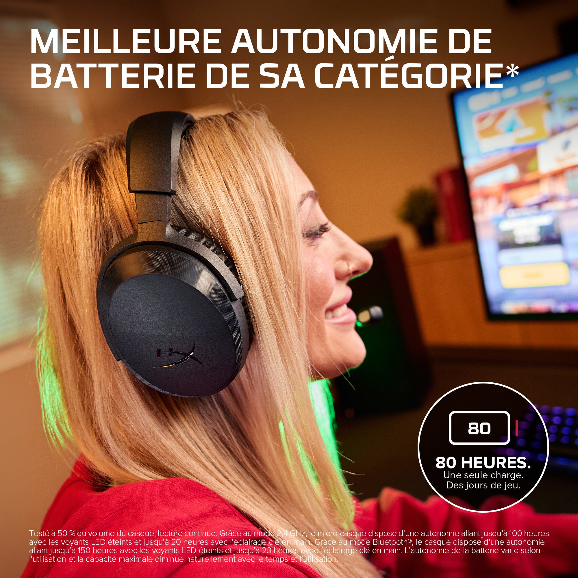 Casque gamer sans fil – HyperX Cloud Stinger 3 - 02