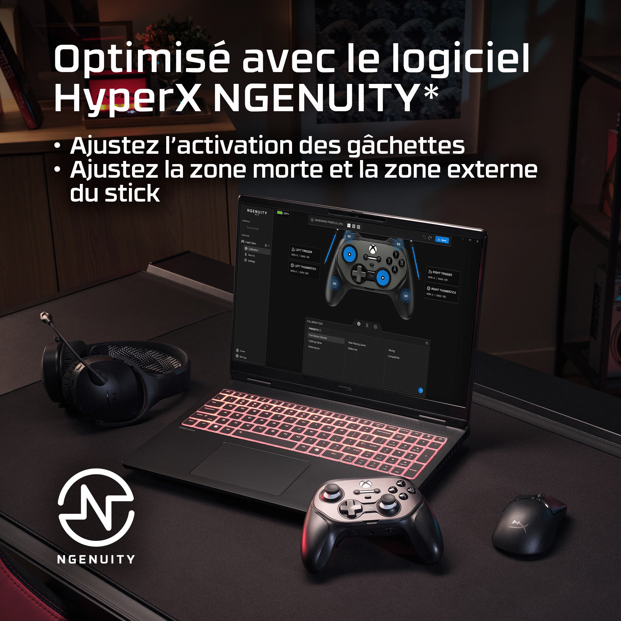 HyperX Clutch Talon - Manette de jeu sans fil - Xbox - 11