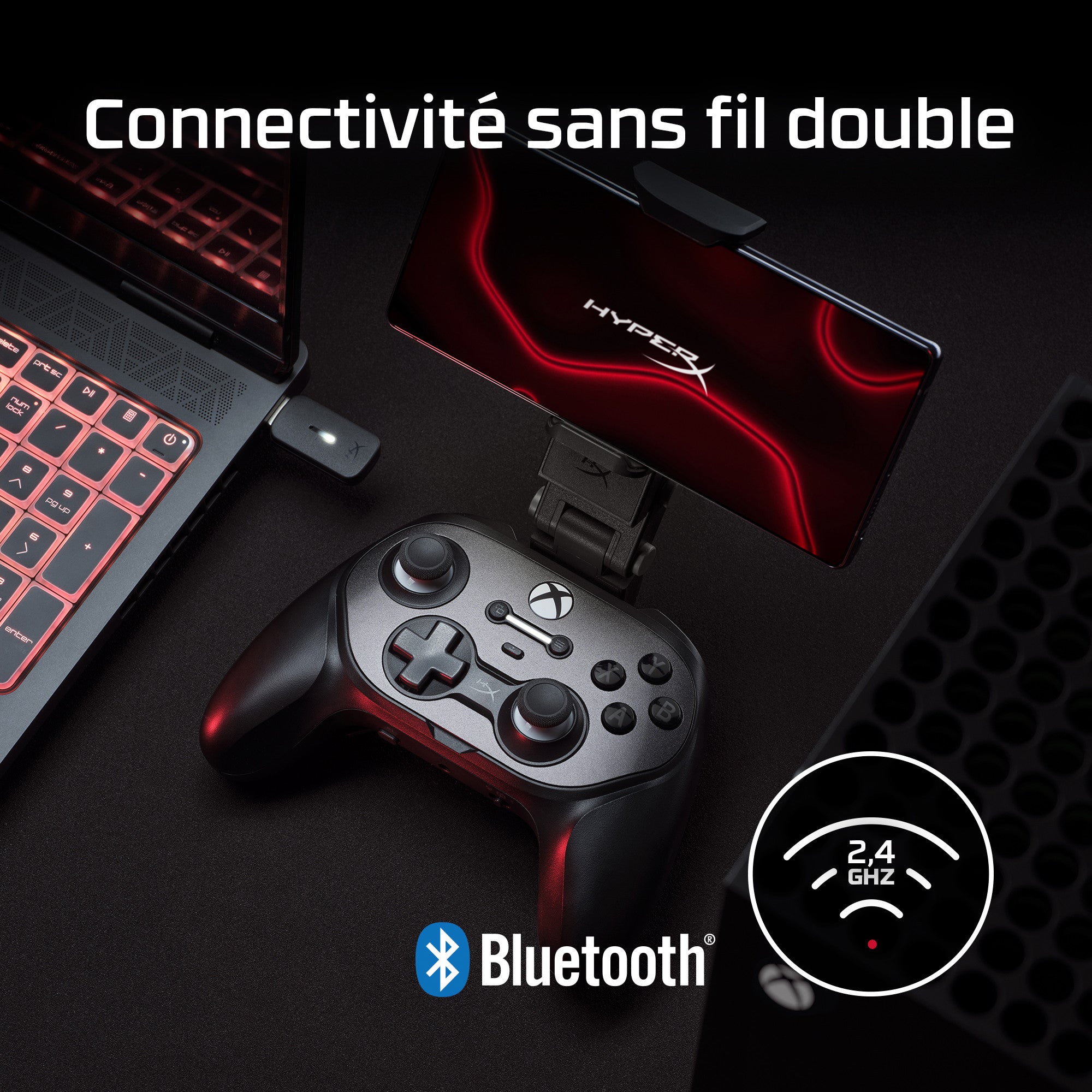 HyperX Clutch Talon - Manette de jeu sans fil - Xbox - 06