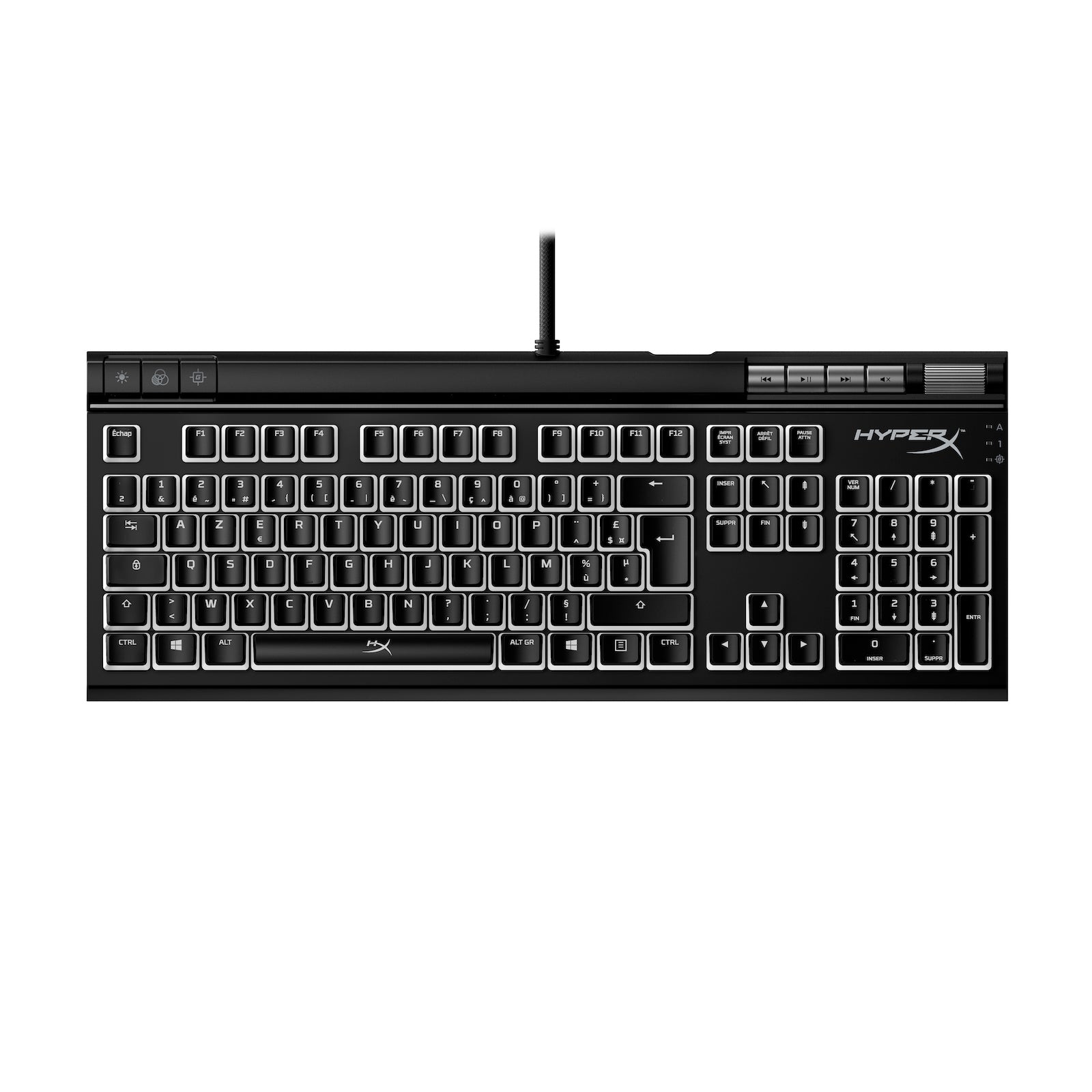 HyperX Alloy Elite 2 - Clavier mécanique gaming - HX Red (disposition FR) - 05