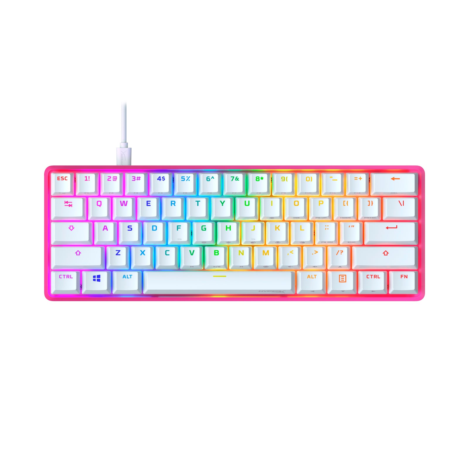HyperX Alloy Origins 60 Pink – Mechanical Gaming Keyboard