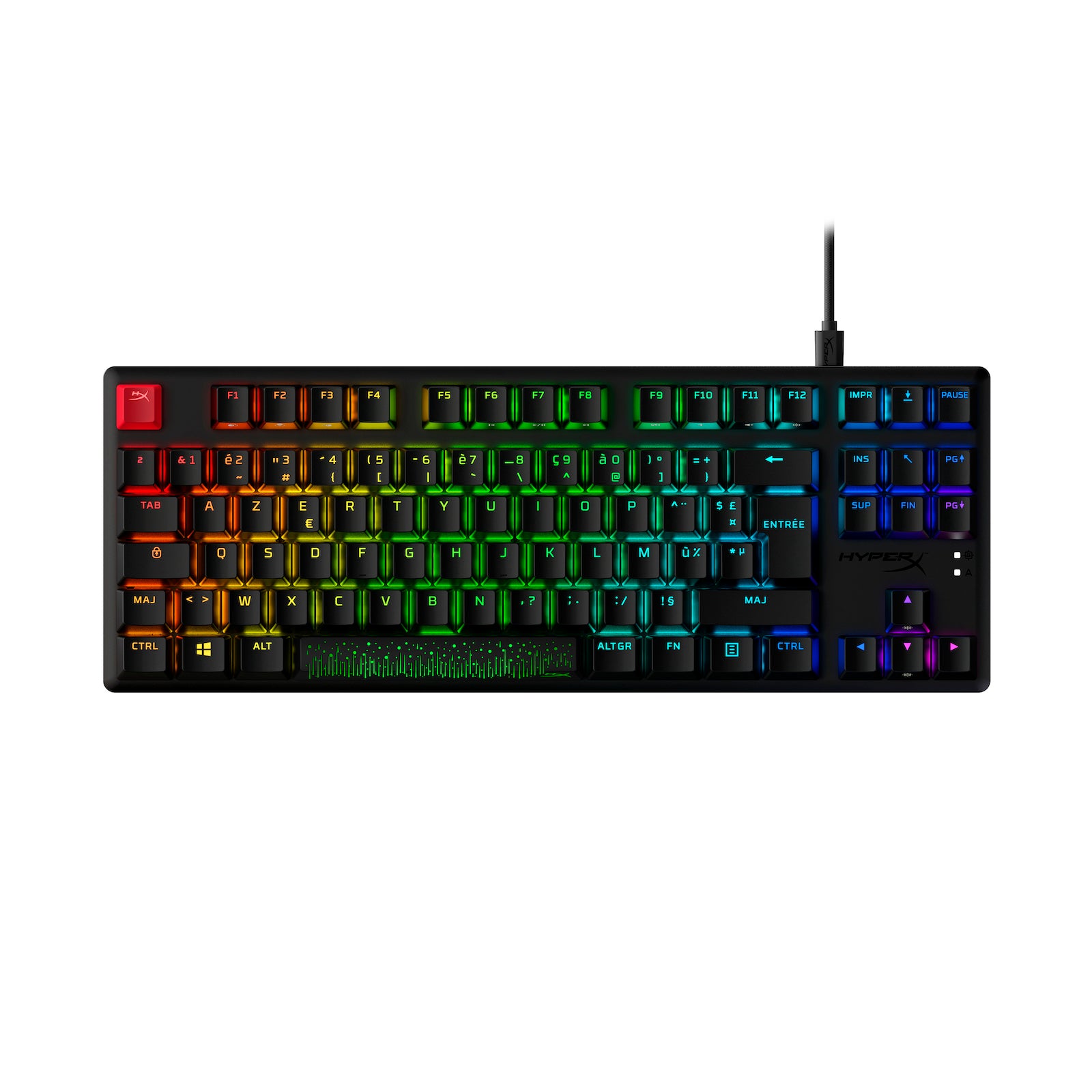 HyperX Alloy Origins Core PBT HX Red - Clavier de jeu mécanique - 06