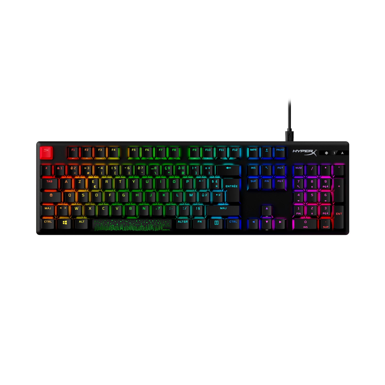 HyperX Alloy Origins PBT – Clavier Mécanique Gaming