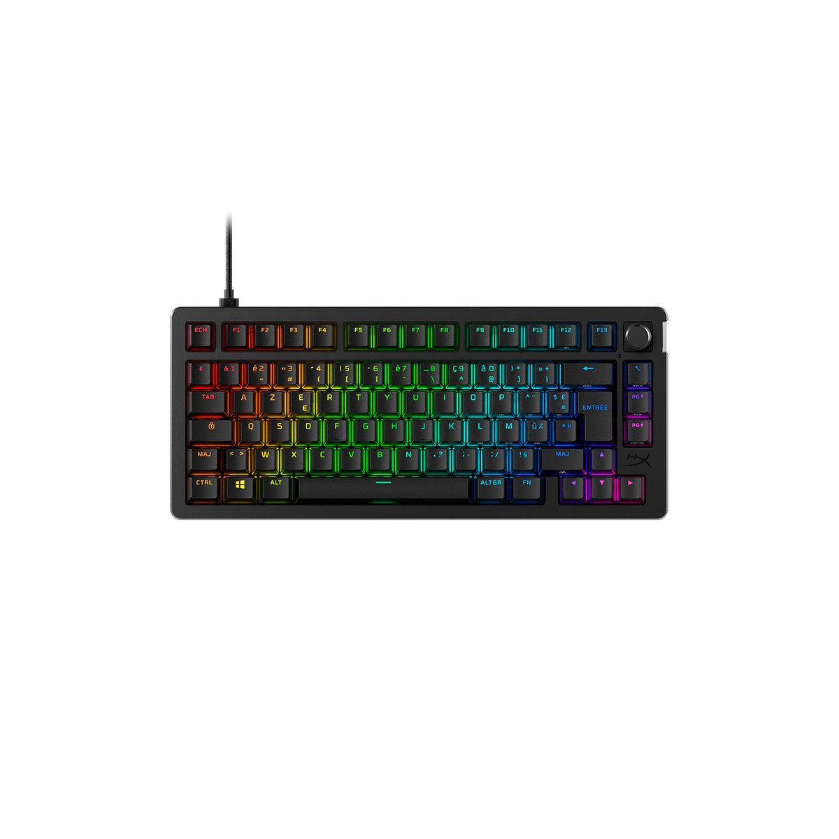 HyperX Alloy Rise 75 - Clavier gamer - 01