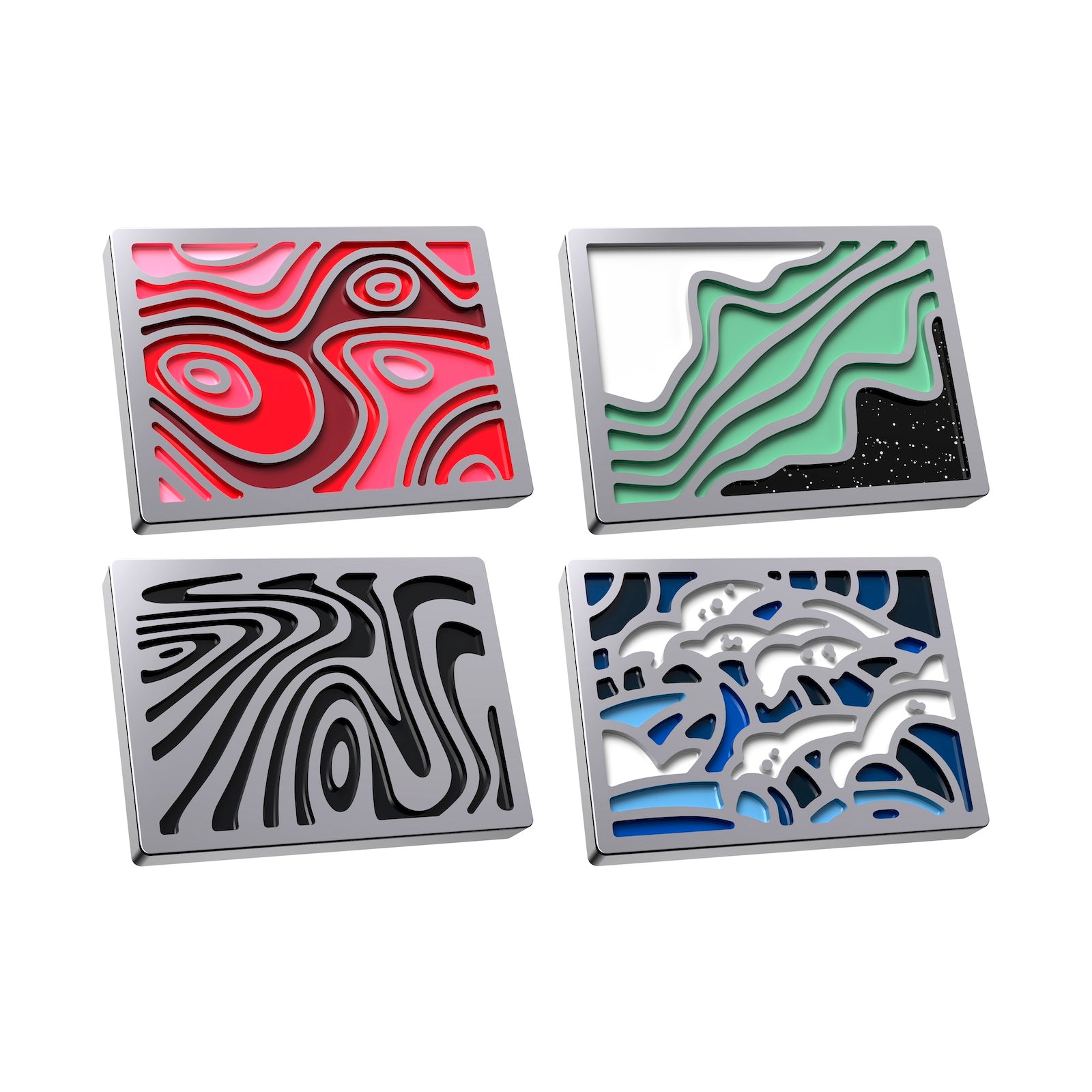 HyperX Magnetic Keyboard Badge Set