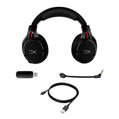 HyperX Cloud Flight - Casque pour jeux sans fil (noir rouge) - 05