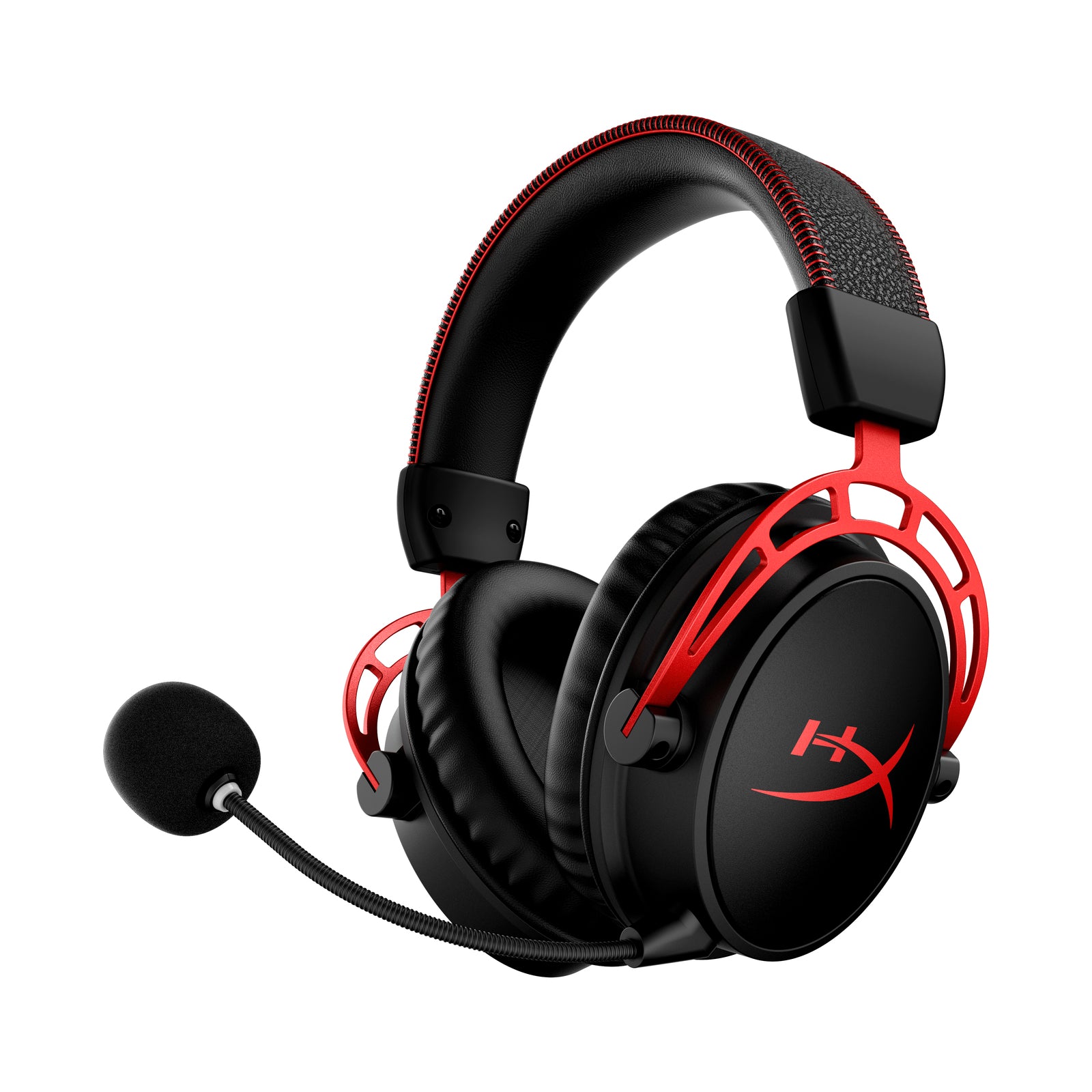 Casque gaming sans fil HyperX Cloud Alpha (noir-rouge) - 01