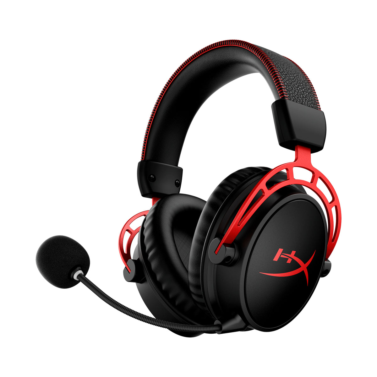 Casque gaming sans fil HyperX Cloud Alpha (noir-rouge) - 01