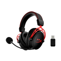 Casque gaming sans fil HyperX Cloud Alpha (noir-rouge) - 07