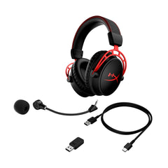 Casque gaming sans fil HyperX Cloud Alpha (noir-rouge) - 11