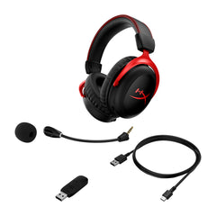 Casque sans fil HyperX Cloud II - Jeux (noir rouge) - 06