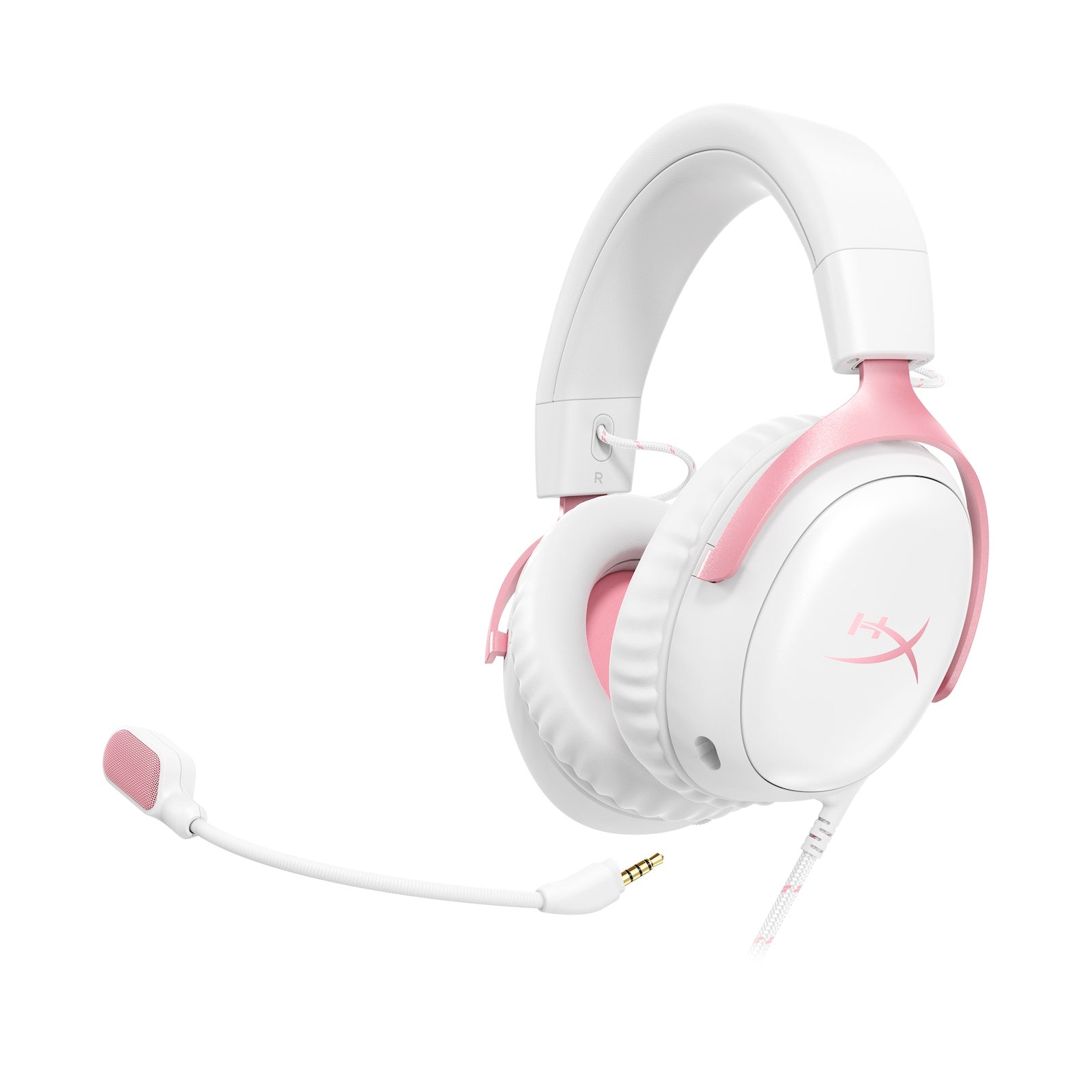HyperX Cloud III – Casque gaming (rose/blanc) - 04