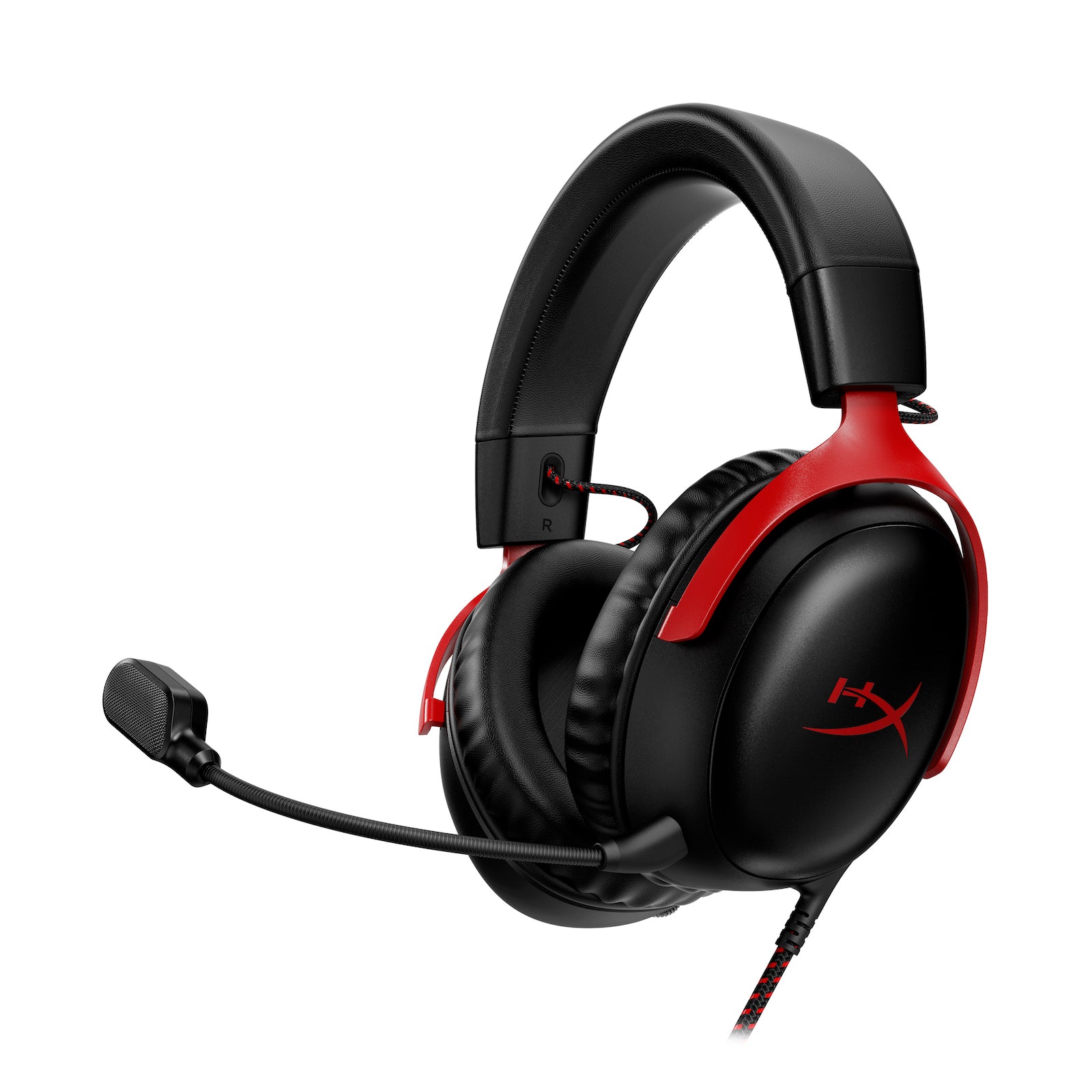 HyperX Cloud III — Casque de jeu (noir/rouge) - 01