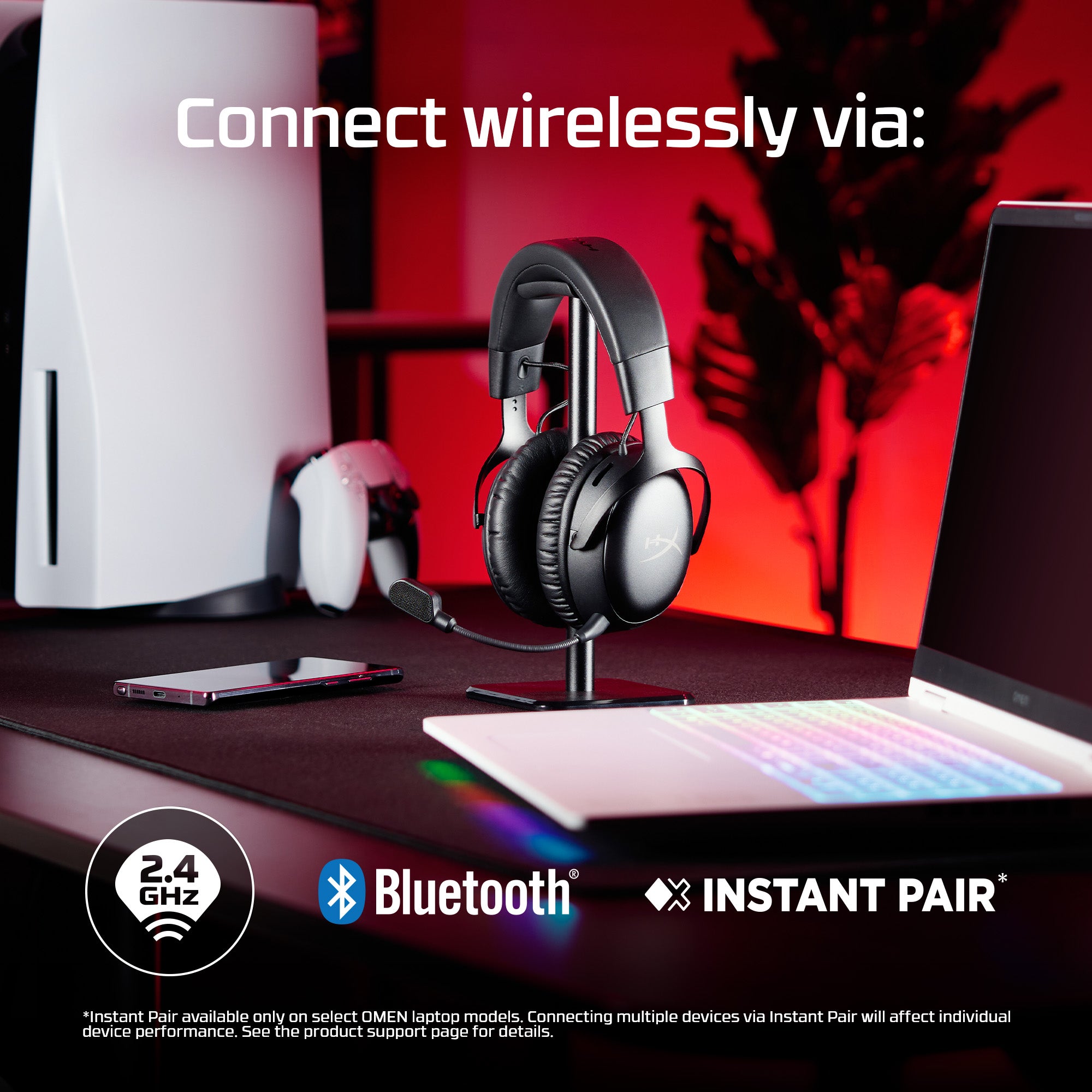 HyperX Cloud III S Wireless – Casque gaming sans fil
