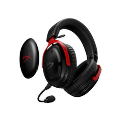 HyperX Cloud III S Sans fil – Casque gamer (noir-rouge) - 07