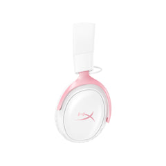 HyperX Cloud III S - Micro-casque gamer sans fil (Blanc/rose) - 02