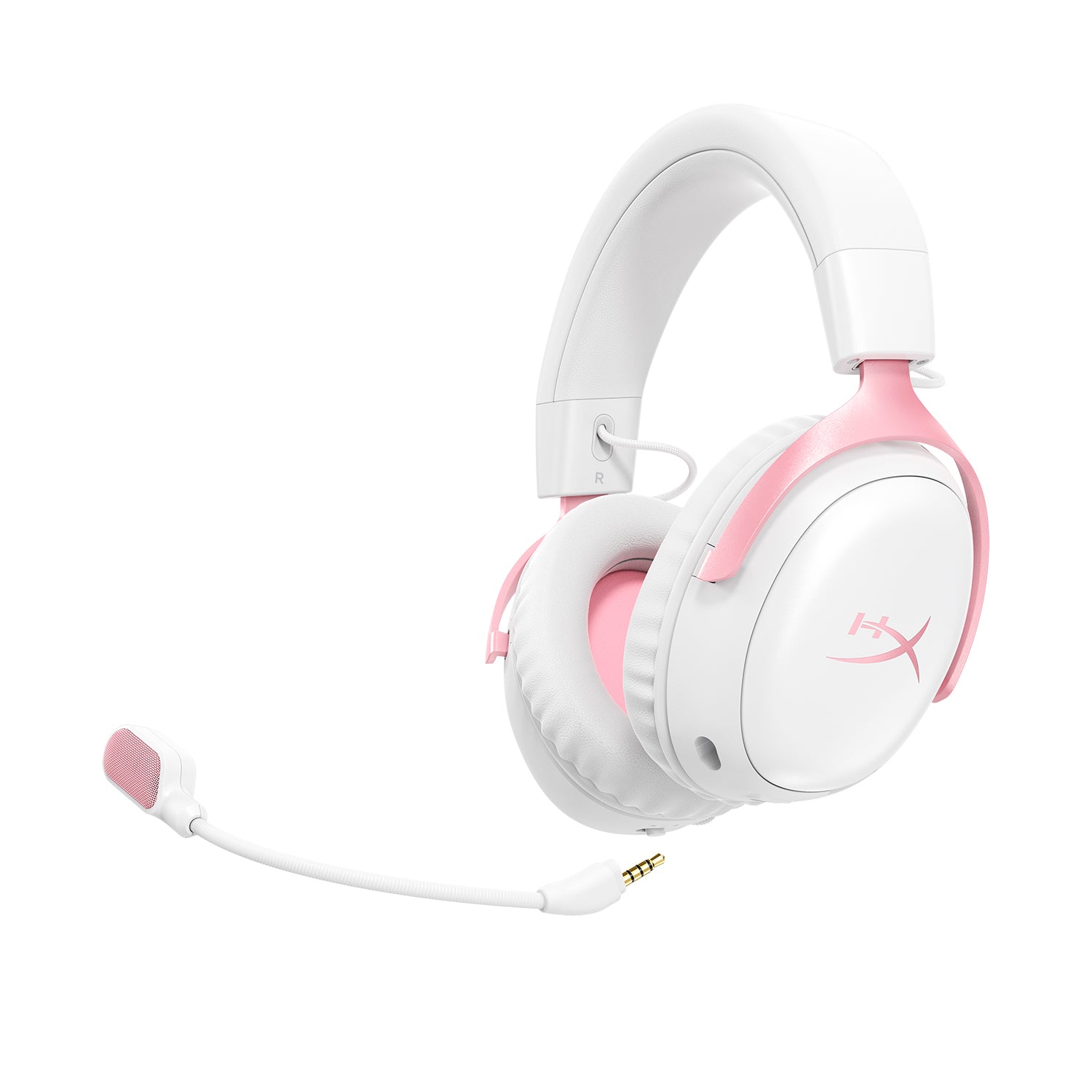 HyperX Cloud III S - Micro-casque gamer sans fil (Blanc/rose) - 04