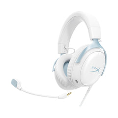 HyperX Cloud III - Gaming Headset (White/Blue) - 04