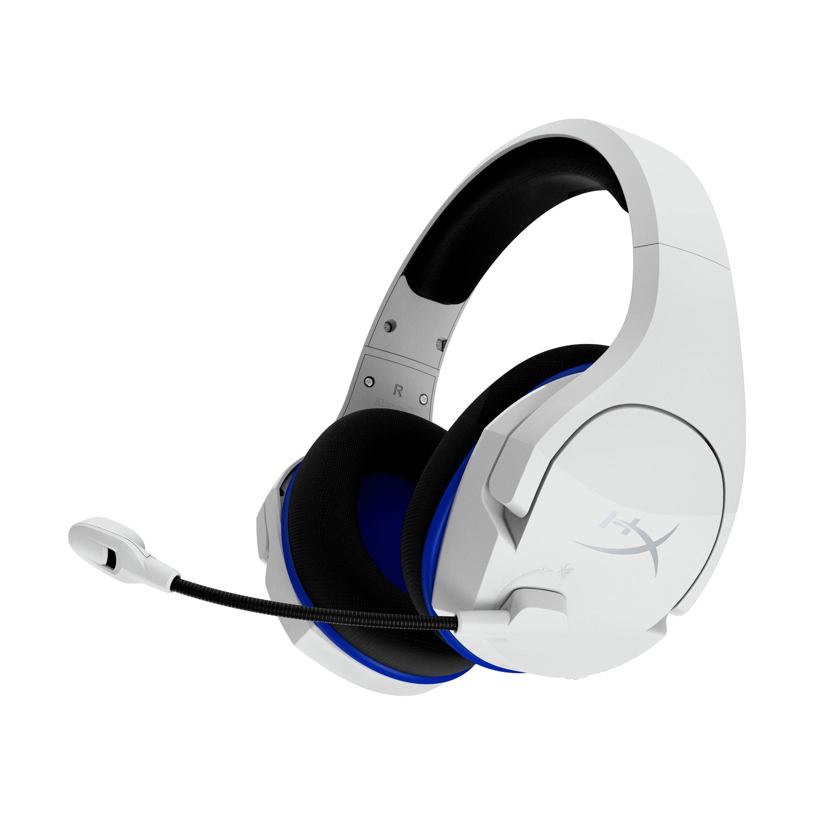 Core HyperX Cloud Plus - Casque pour jeux sans fil (bleu blanc) - PS5 -PS4 - 01