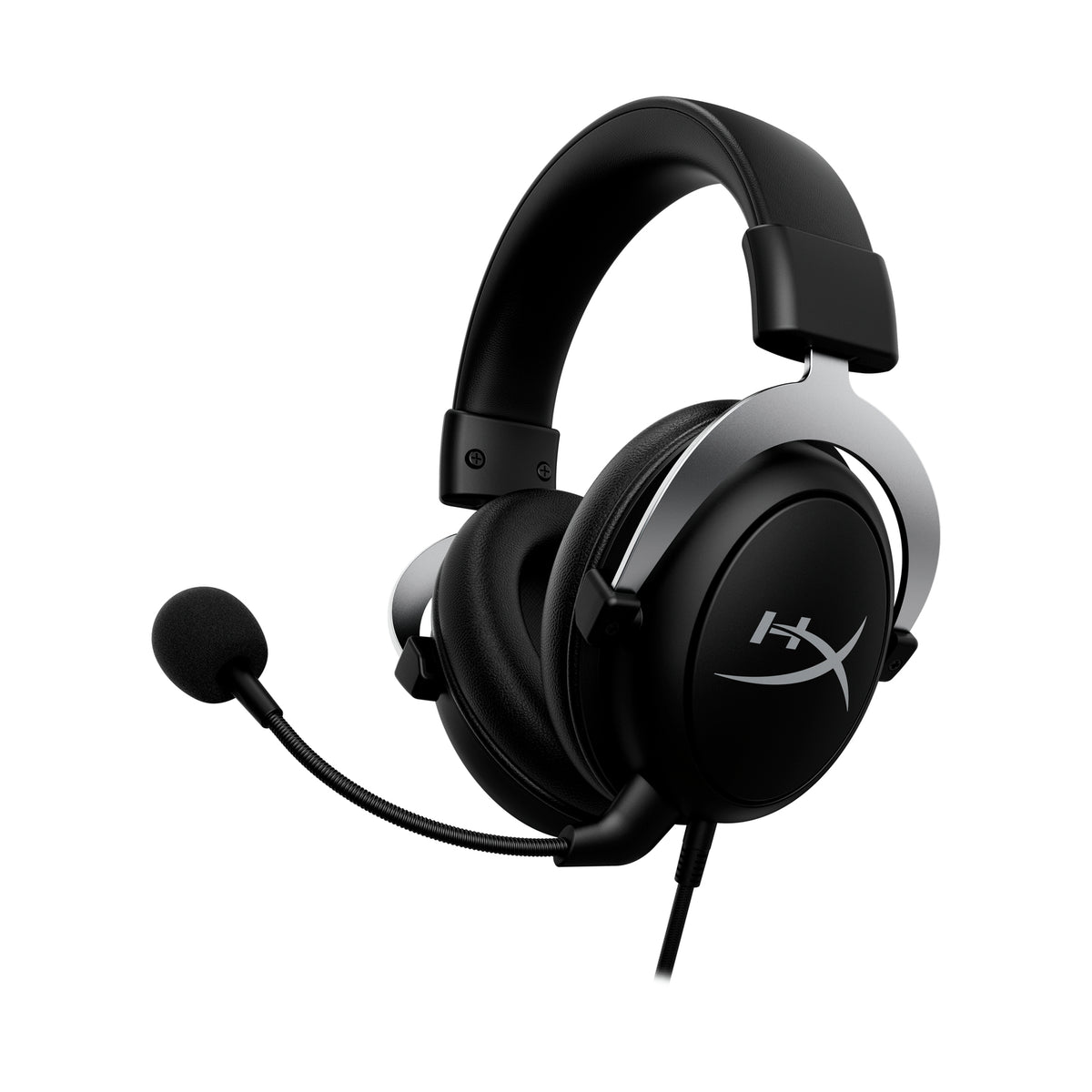 Casque HyperX CloudX pour jeux (argent argenté noir) - Xbox - 01