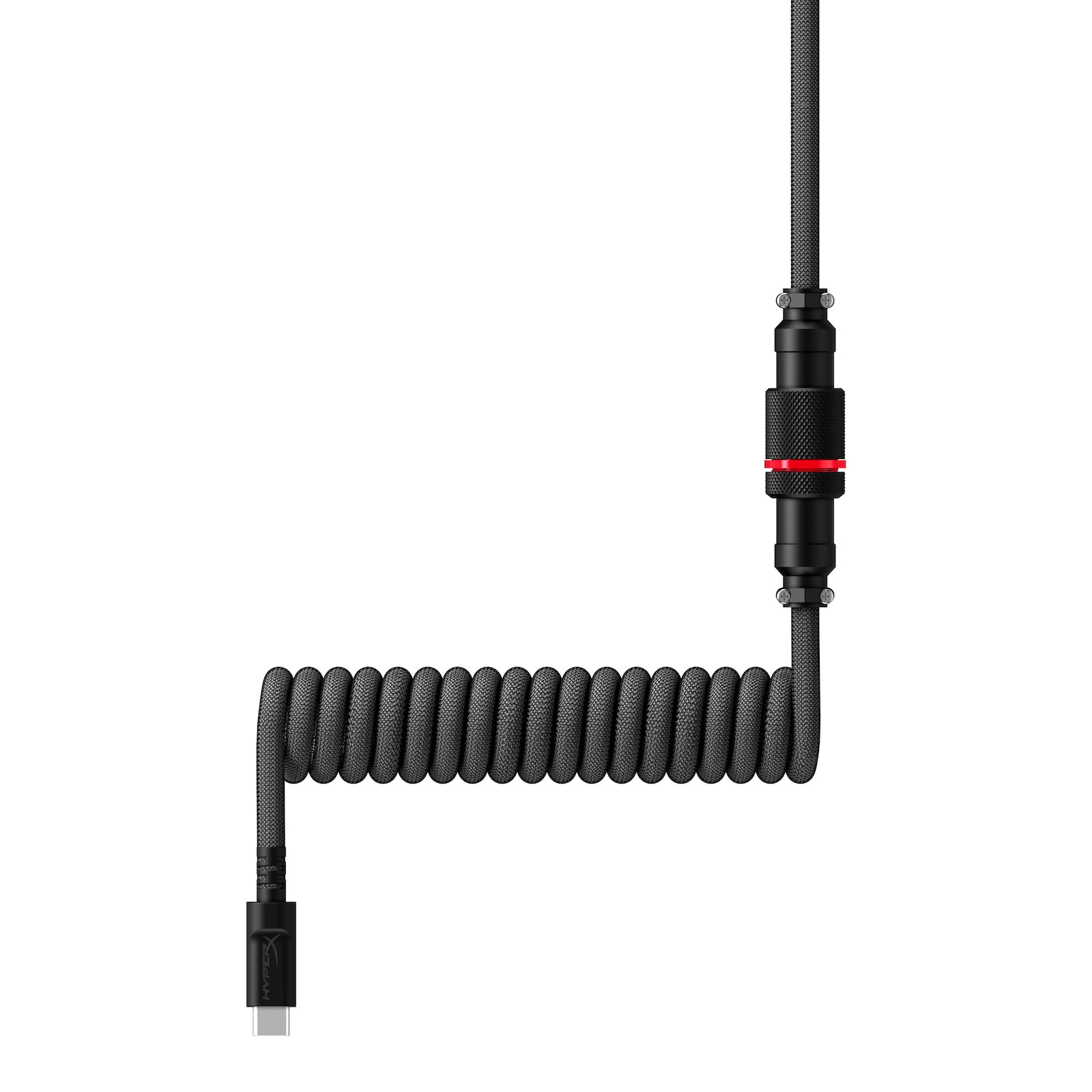 Câble torsadé USB-C HyperX gris-noir - 04
