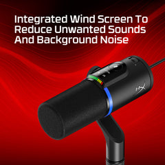 HyperX FlipCast – Microphone dynamique USB/XLR