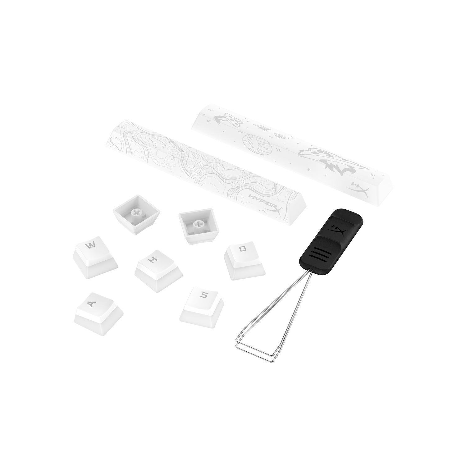 HyperX Pudding Keycaps 2 - Ensemble de touches complet - PBT