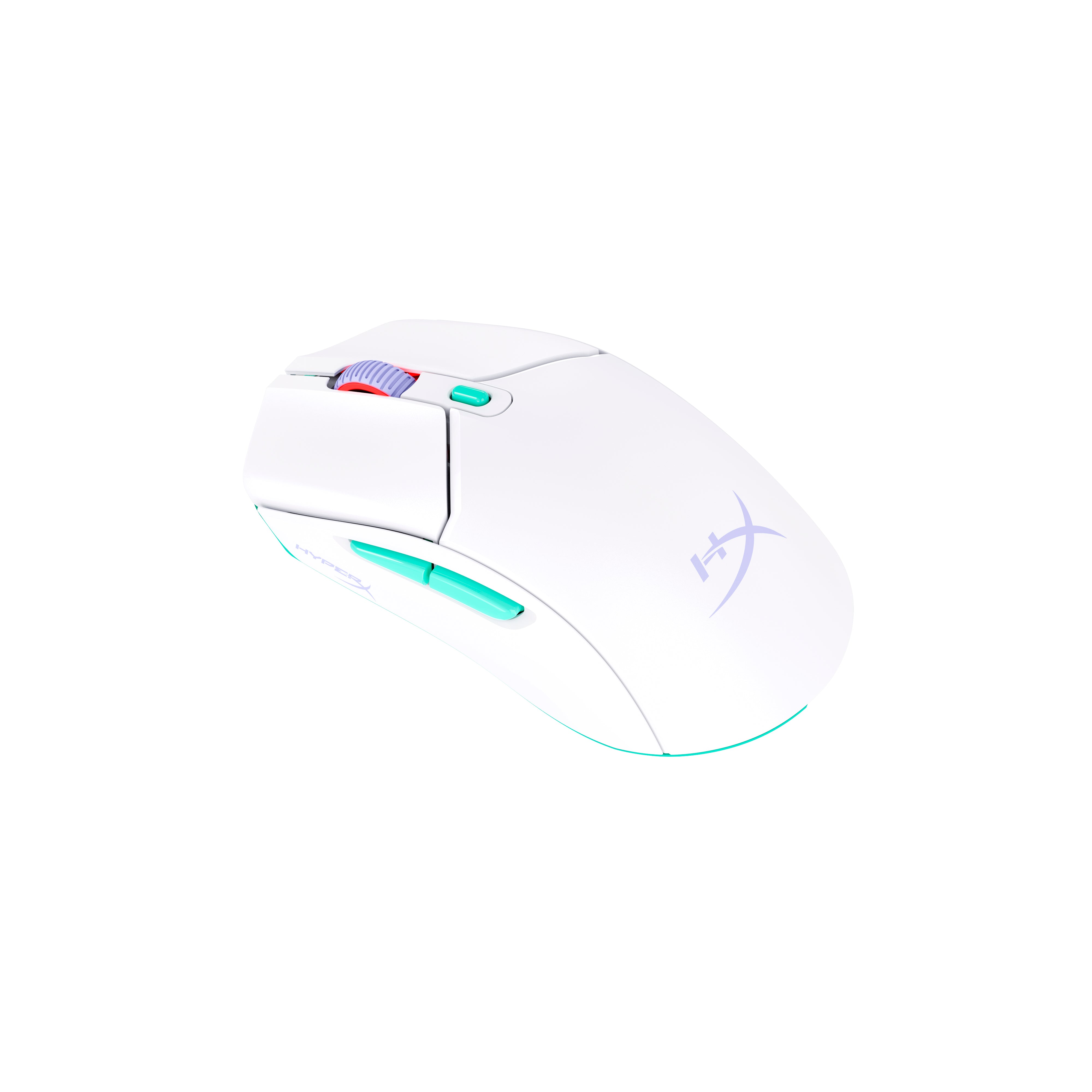 HyperX Pulsefire Haste 2 Core sf - Souris gamer (blanc/vert/violet) - 02