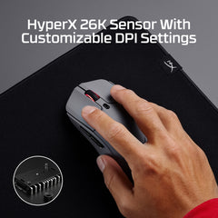 HyperX Pulsefire Haste 2 Pro – Souris gaming sans fil 4K